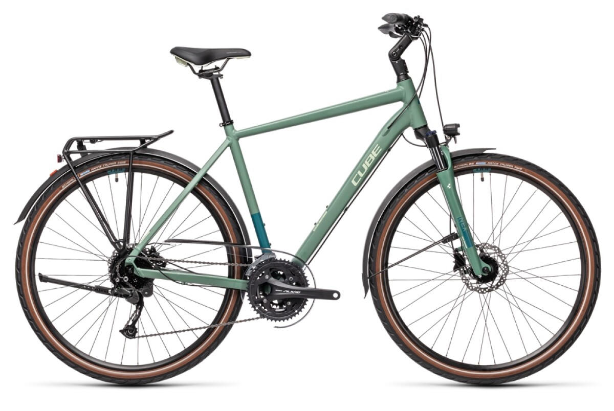 Cube Touring EXC greenblue´n´bluegreen Details