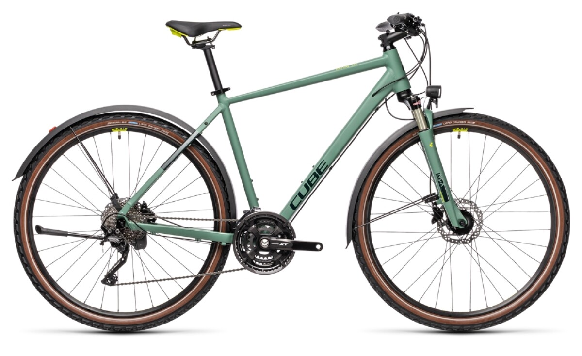 Cube Nature EXC Allroad green´n´bluegreen Details