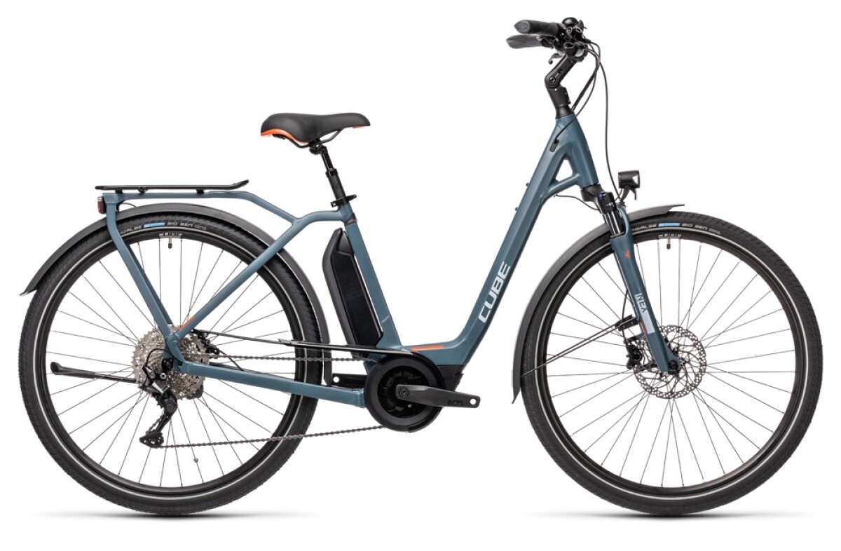 Cube Town Sport Hybrid Pro 500 blue´n´red Details