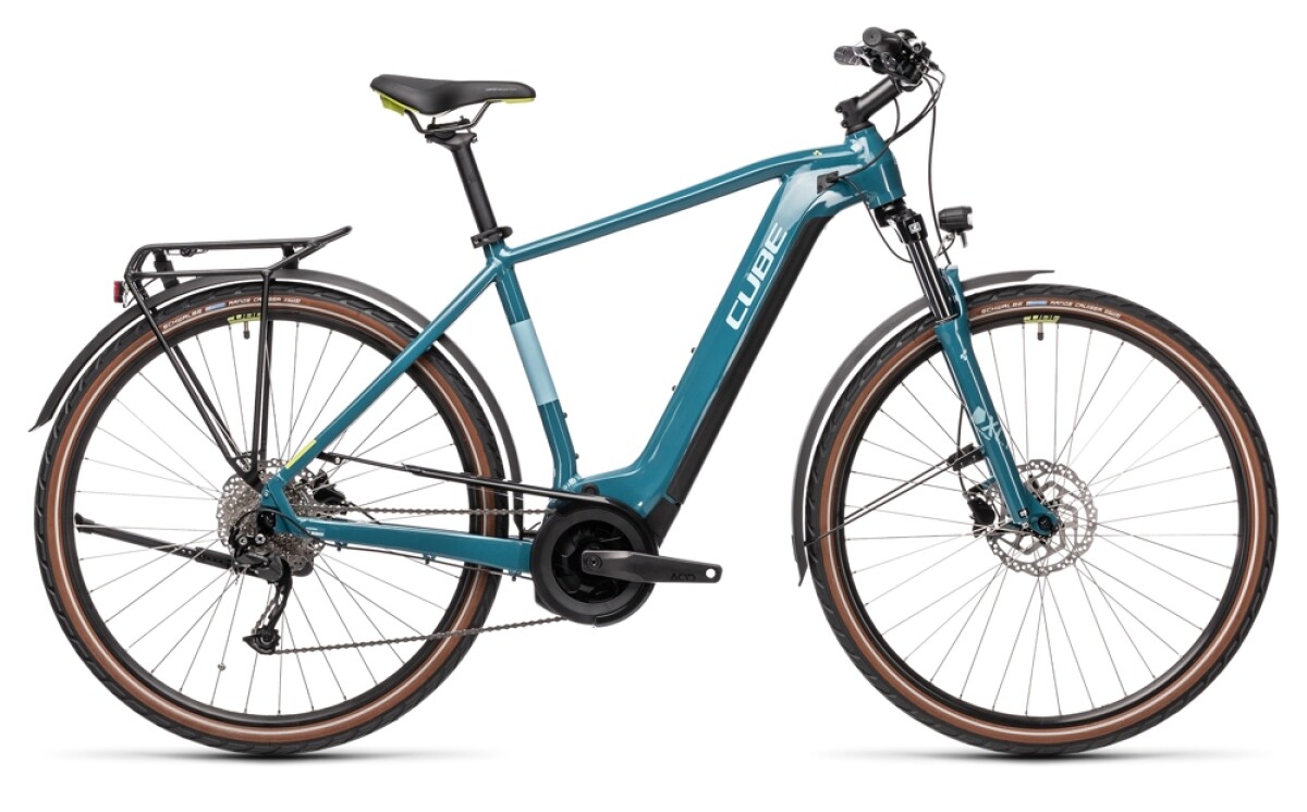 Cube Touring Hybrid ONE 625 blue´n´green Details