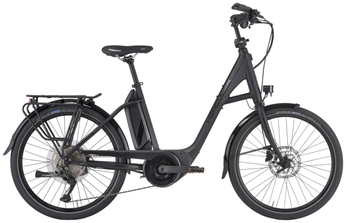 Hercules Futura Compact 10 Zentralrohr schwarz Details