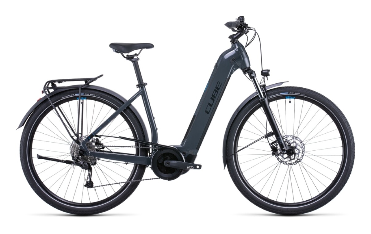 Cube Touring Hybrid ONE 500 grey´n´blue Details