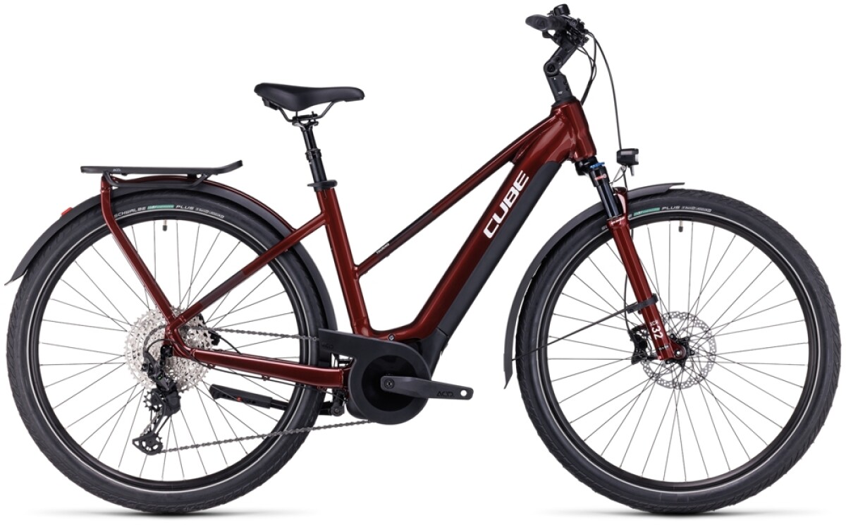 Cube Touring Hybrid EXC 500 red´n´white Details