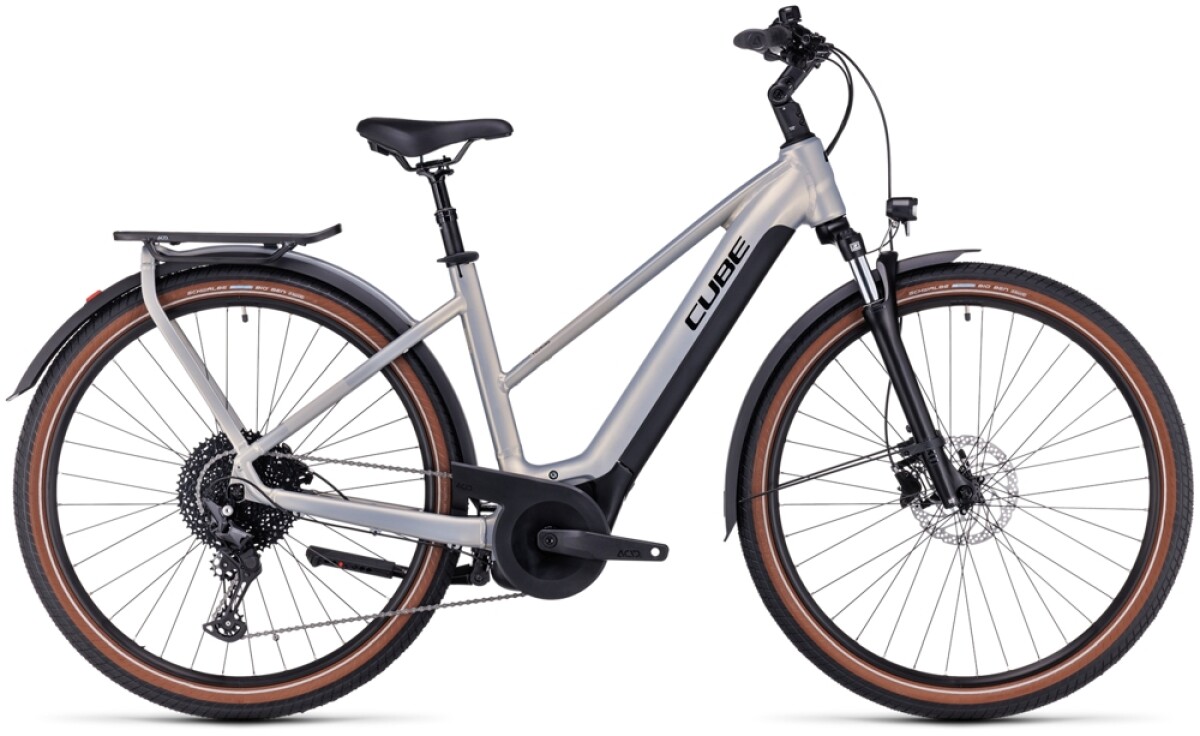 Cube Touring Hybrid Pro 500 pearlysilver´n´black Details