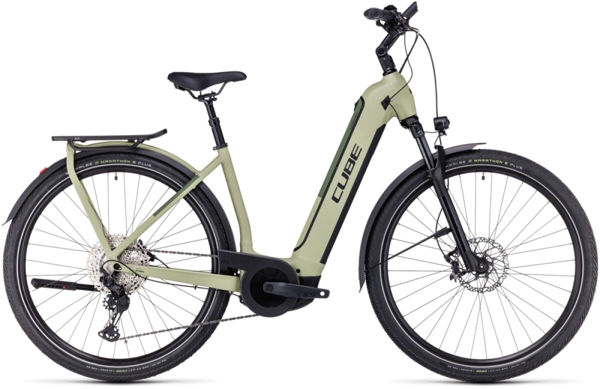 Cube Kathmandu Hybrid SLX 750 green´n´olive Details