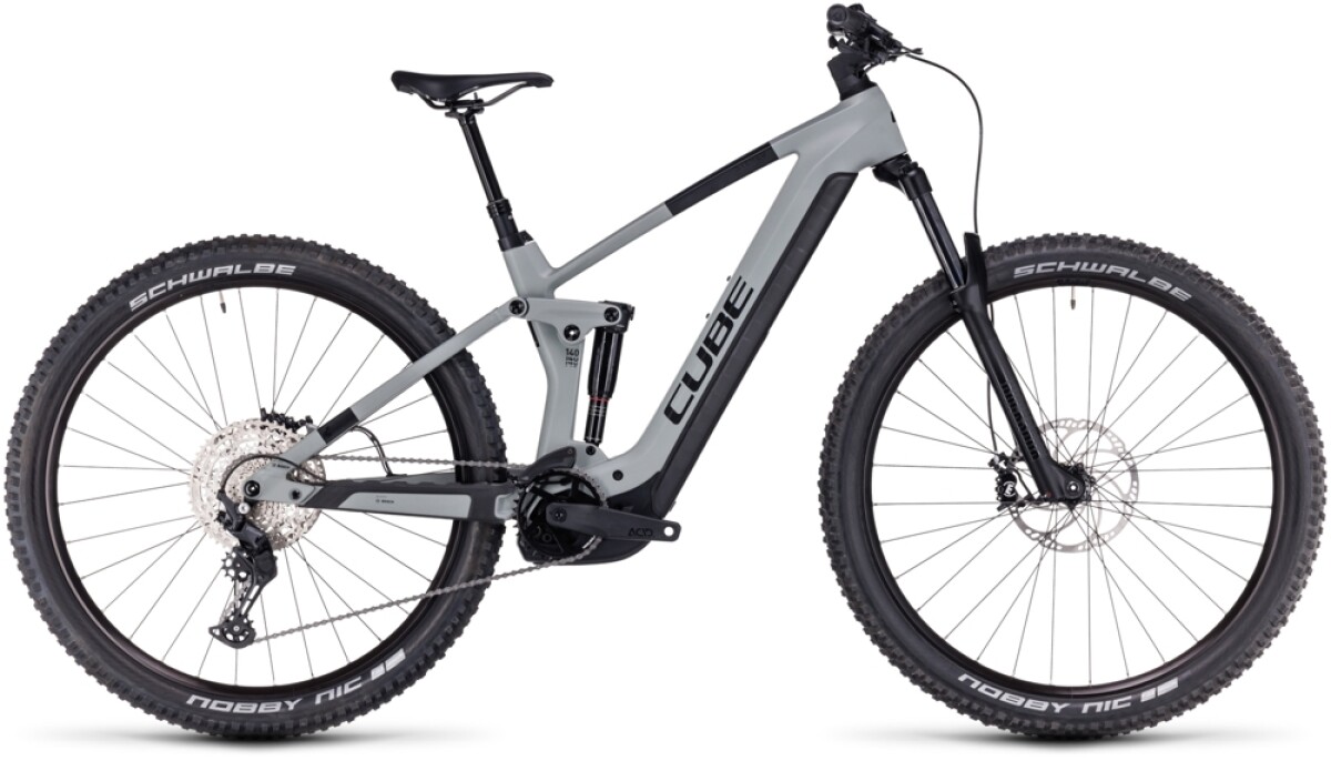 Cube Stereo Hybrid 140 HPC Pro 750 swampgrey´n´black Details