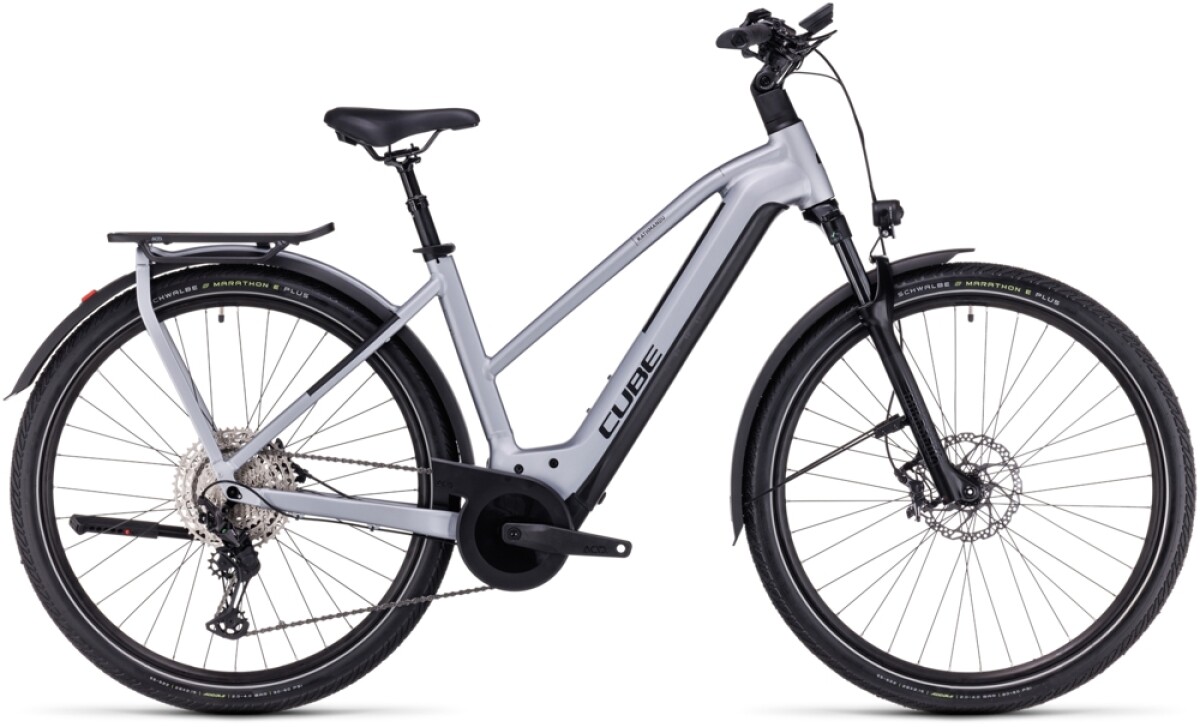 Cube Kathmandu Hybrid SLX 750 polarsilver´n´black Details