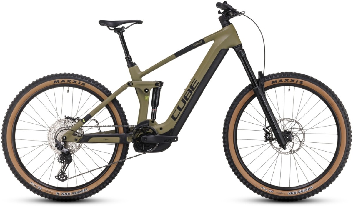 Cube Stereo Hybrid 160 HPC Race 750 27.5 olive´n´green Details