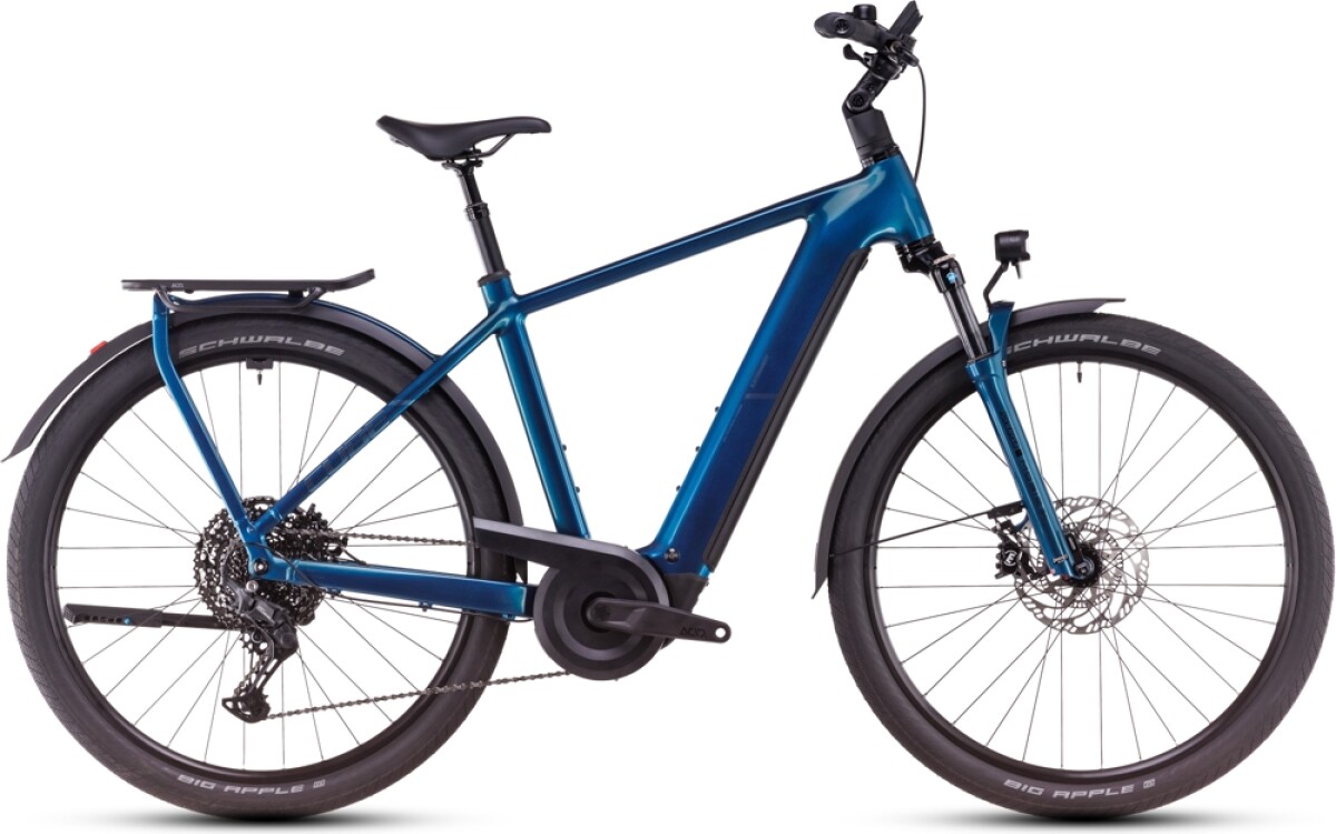 Cube Kathmandu Hybrid EX electricblue´n´chrome Details
