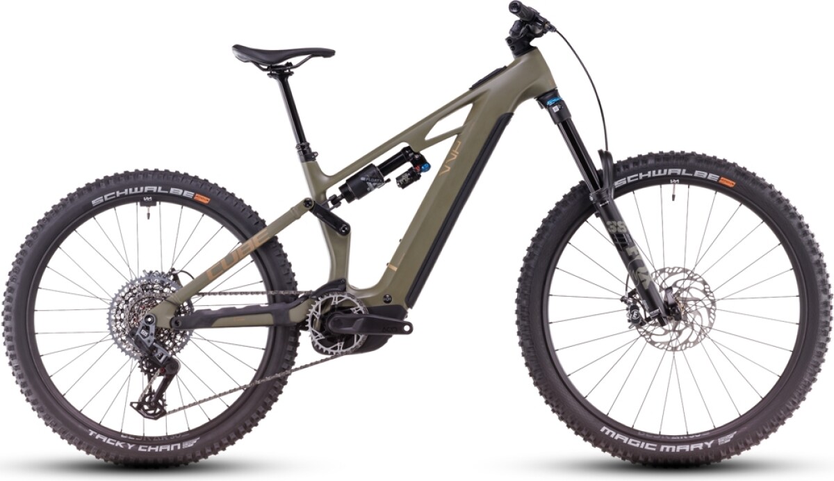 Cube Stereo Hybrid ONE77 HPC TM dustyolive´n´gold Details