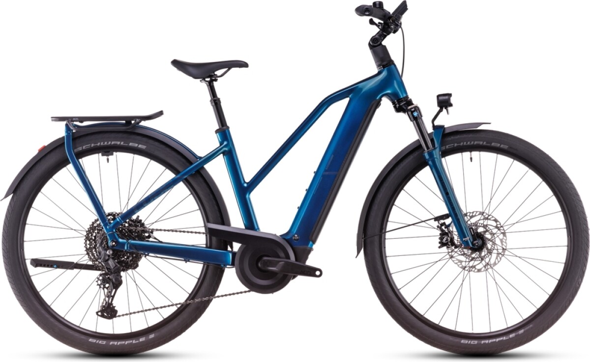 Cube Kathmandu Hybrid EX electricblue´n´chrome Details
