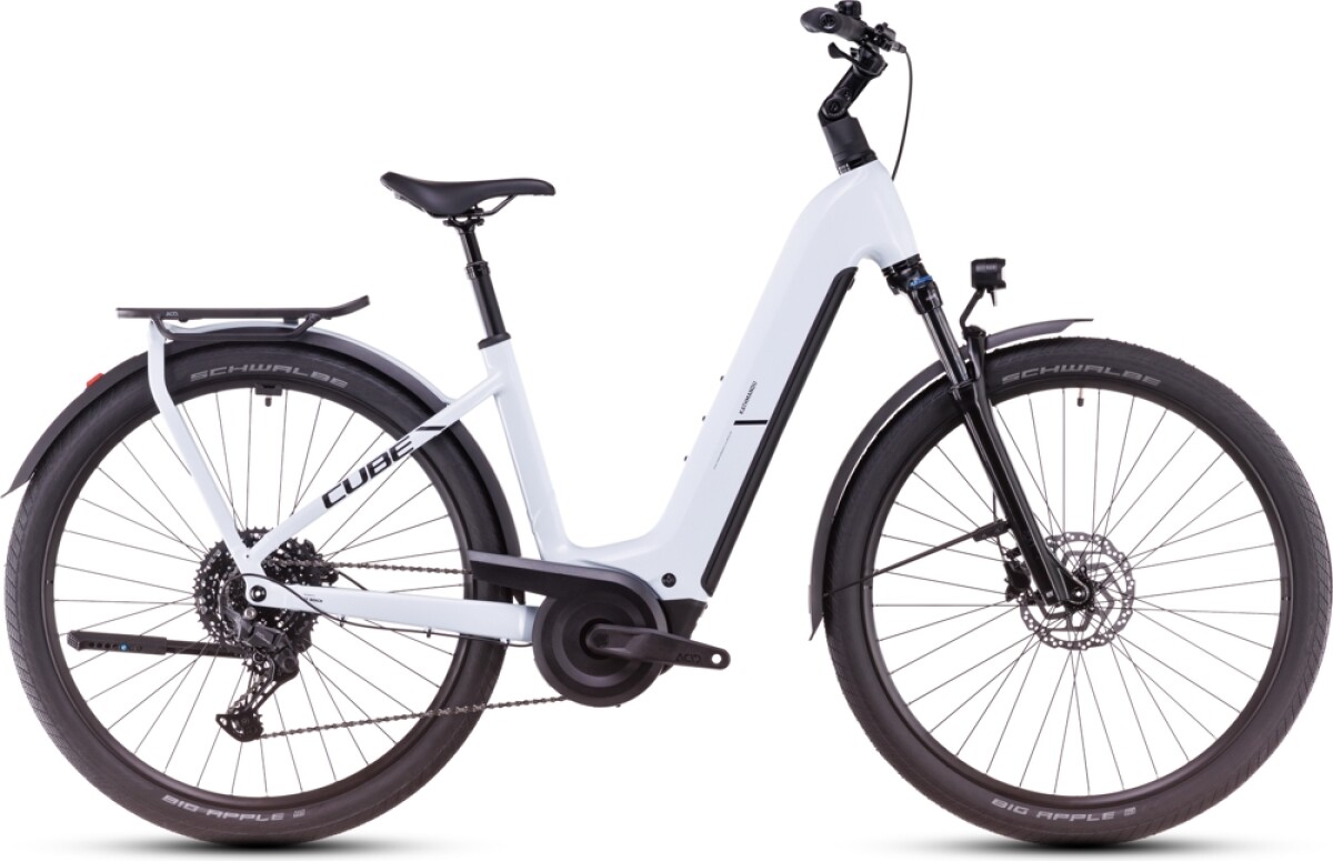 Cube Kathmandu Hybrid ONE polarwhite´n´black Details