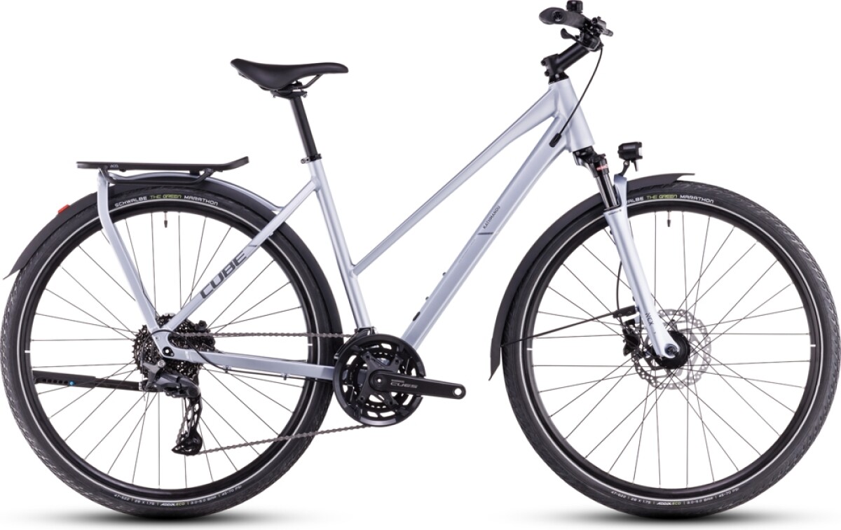 Cube Kathmandu Pro silverblue´n´grey Details