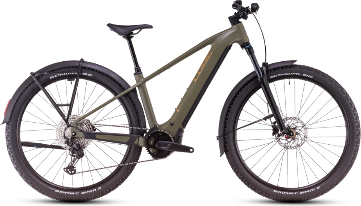 Cube Reaction Hybrid Pro Allroad dustyolive´n´gold Details