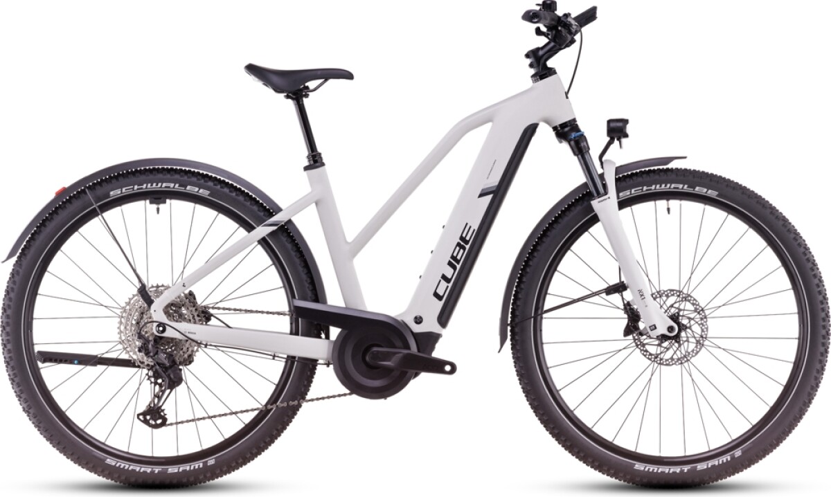 Cube Nuride Hybrid EXC Allroad cotton´n´silver Details