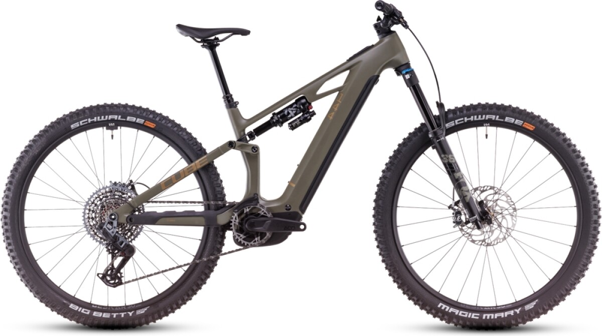 Cube Stereo Hybrid ONE44 HPC TM dustyolive´n´gold Details