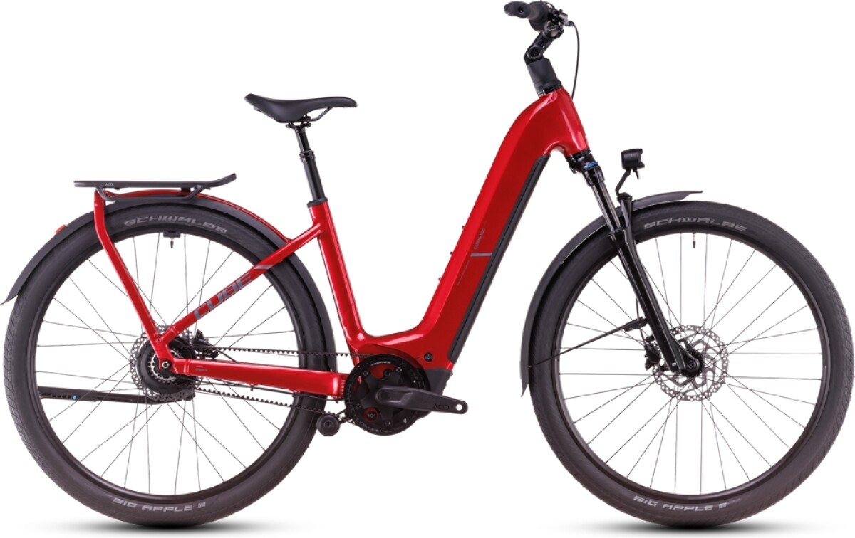 Cube Kathmandu Hybrid Comfort Pro electricred´n´red Details