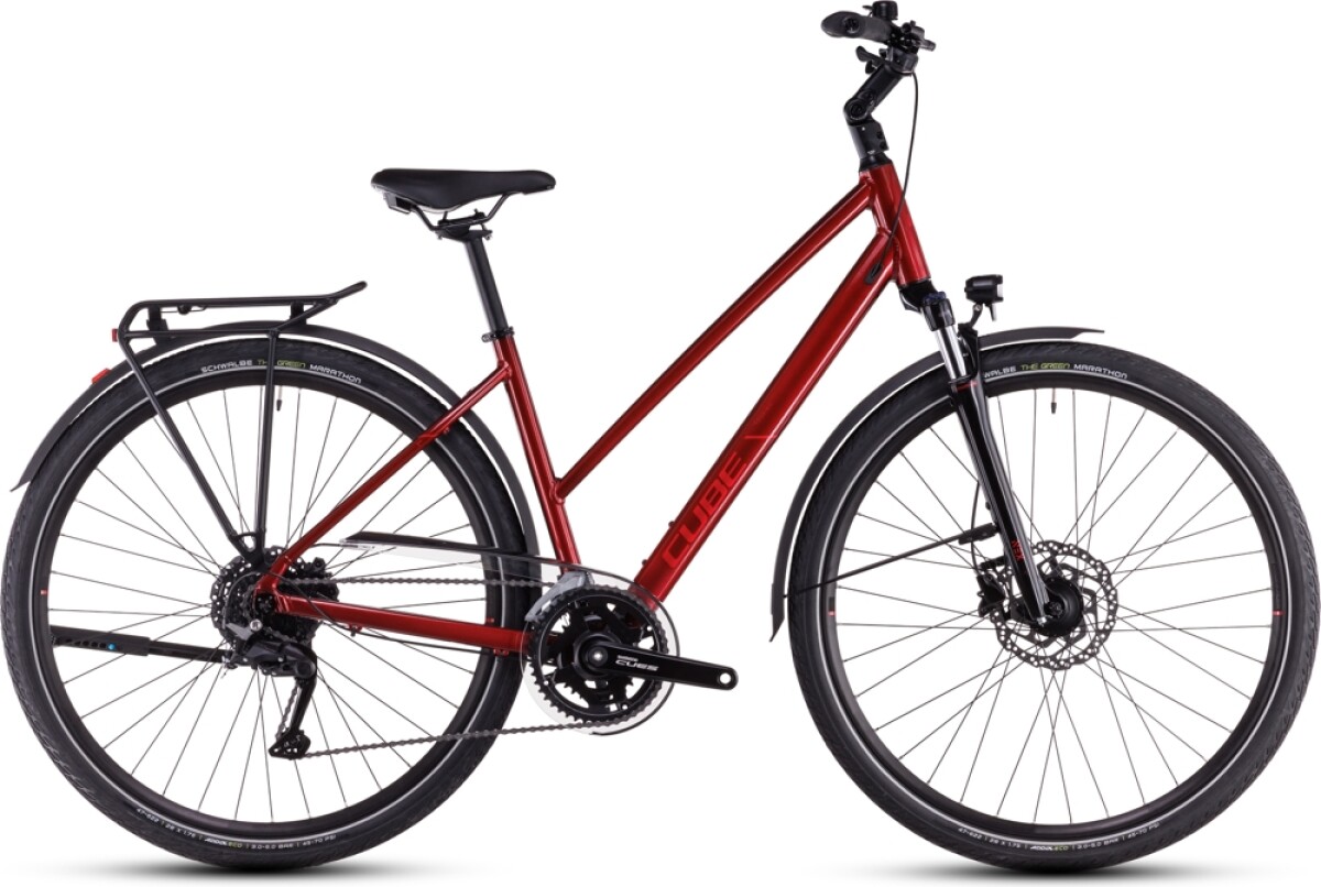 Cube Touring Pro maroon´n´pearl Details