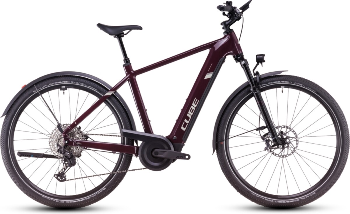 Cube Nuride Hybrid SLX Allroad amarone´n´lunar Details