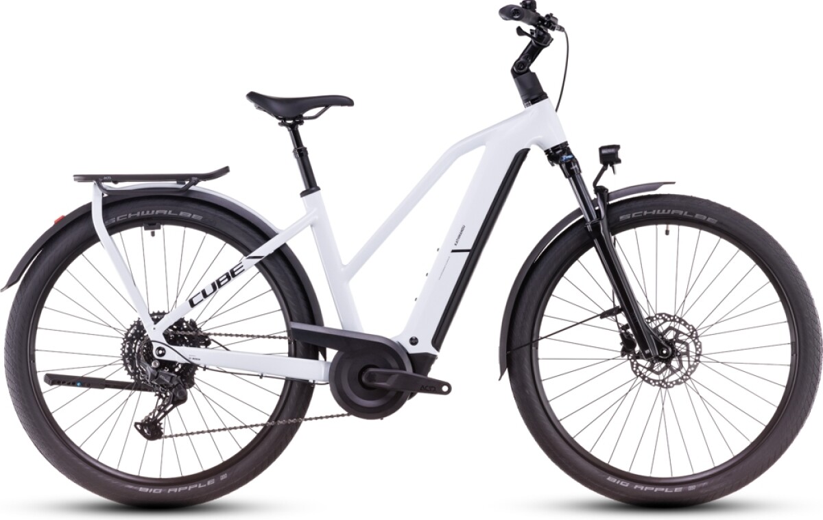 Cube Kathmandu Hybrid ONE polarwhite´n´black Details