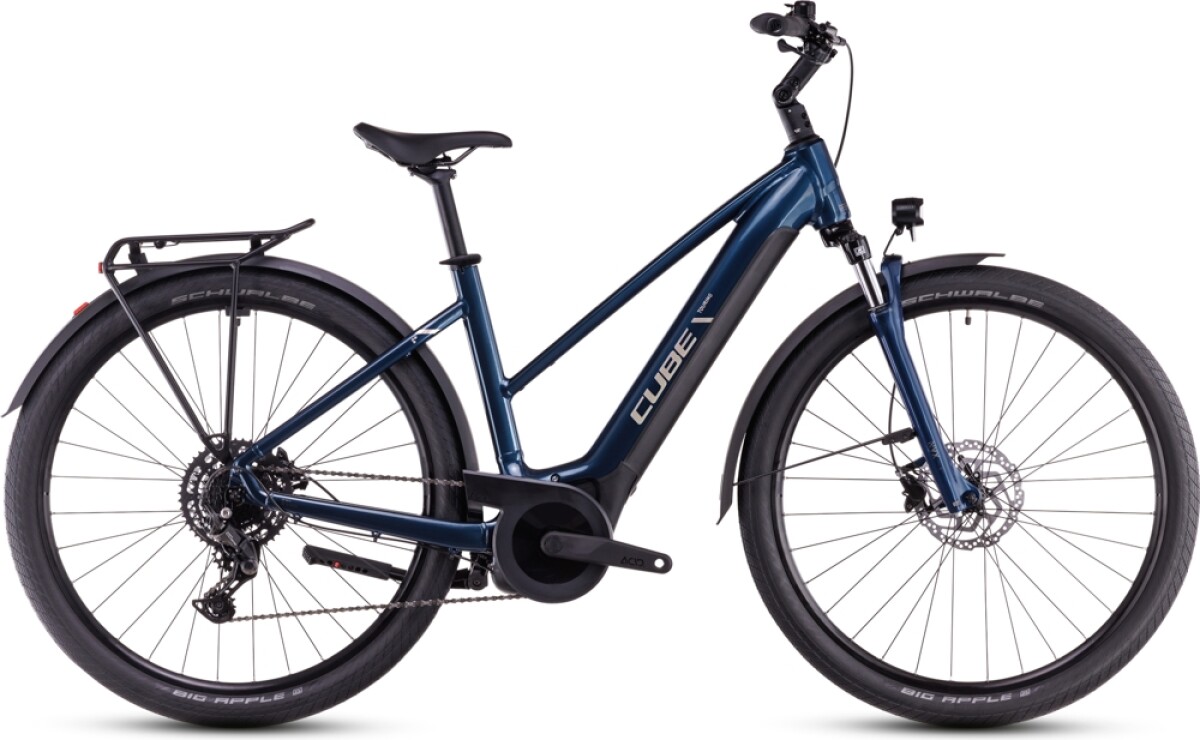 Cube Touring Hybrid ONE 500 deepsea´n´chrome Details