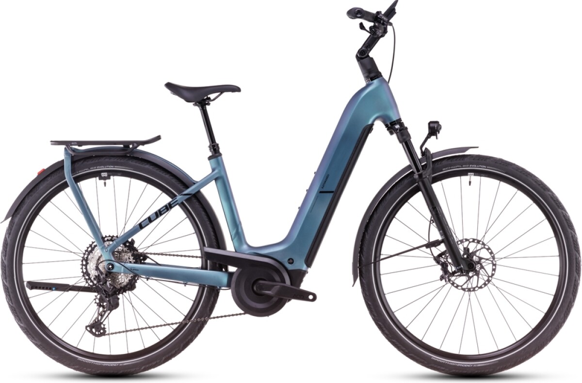 Cube Kathmandu Hybrid SLX smaragdgrey´n´black Details