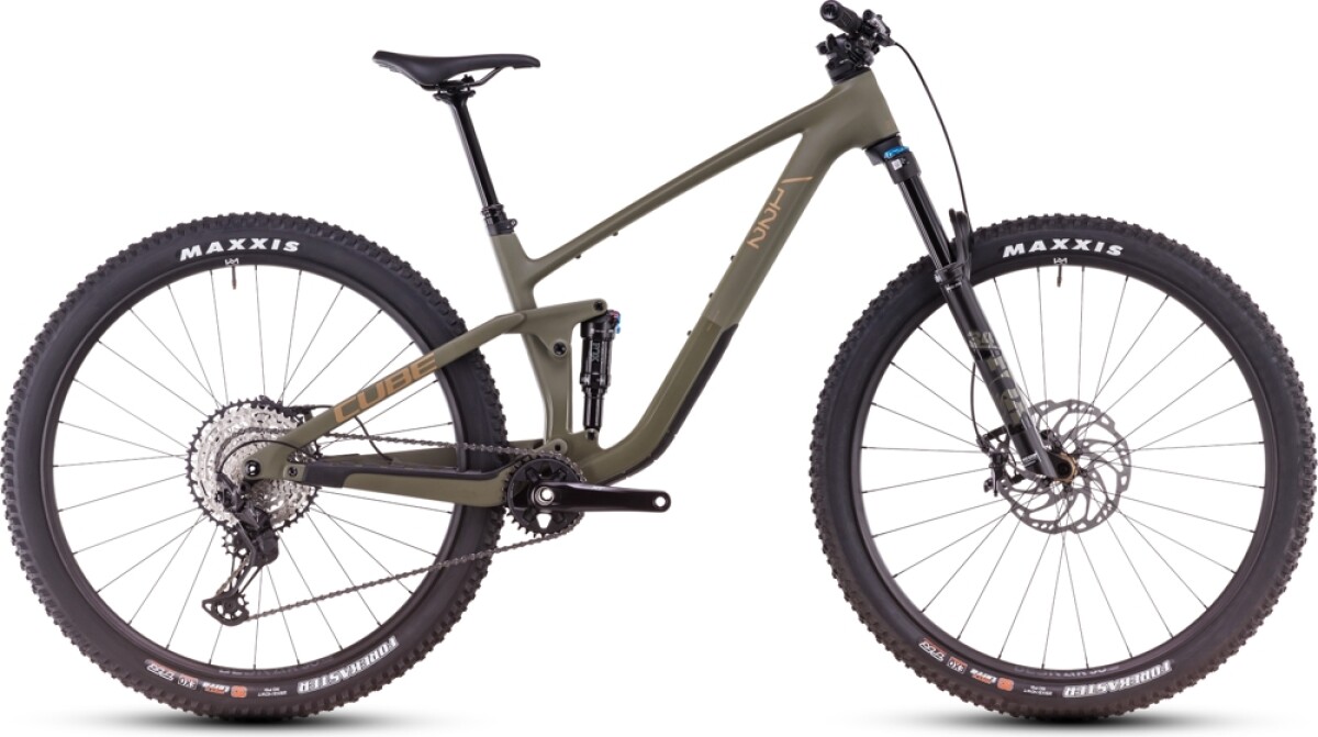 Cube Stereo ONE22 C:62 TM 29 dustyolive´n´gold Details