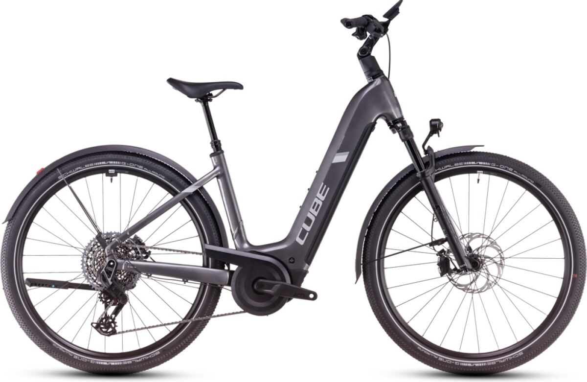 Cube Nuride Hybrid SLT Allroad graphite´n´fossil Details