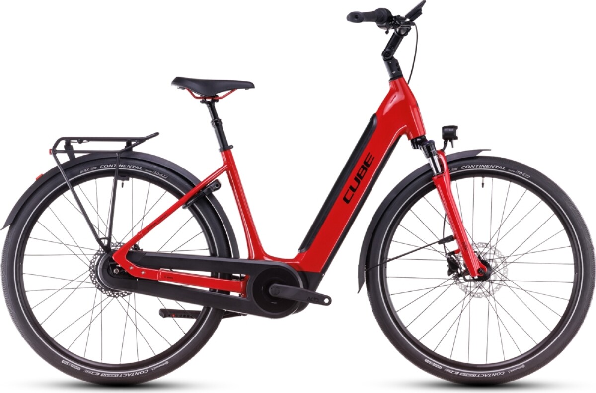 Cube Supreme Hybrid Comfort Pro 625 firered´n´black Details