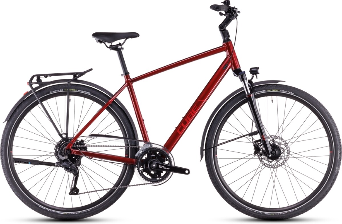 Cube Touring Pro maroon´n´pearl Details