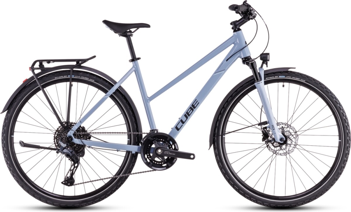 Cube Nature EXC Allroad pigeonblue´n´black Details