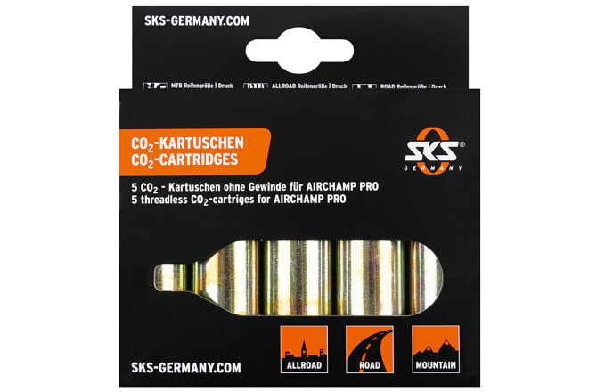 SKS Germany CO2 KARTUSCHE 16G OHNE GEWINDE