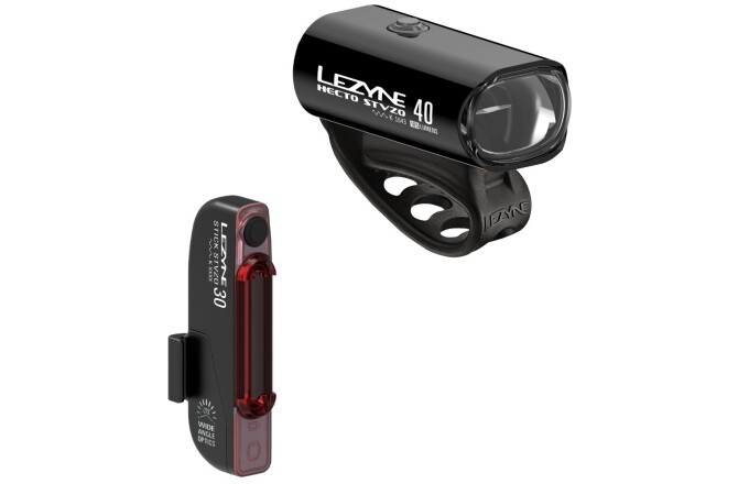 Lezyne Beleuchtungsset Hecto Drive 40 + Stick Drive