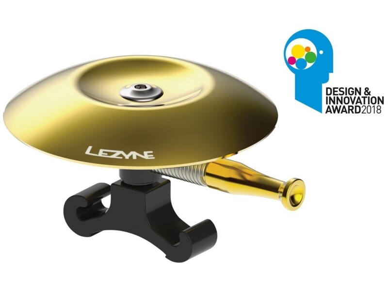 Lezyne Classic Shallow Brass Klingel Messing poliert