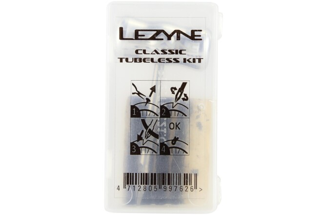 Lezyne Classic Tubeless Kit silber