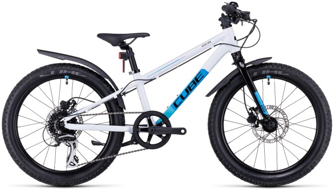 Cube Acid 200 Disc Allroad white´n´blue