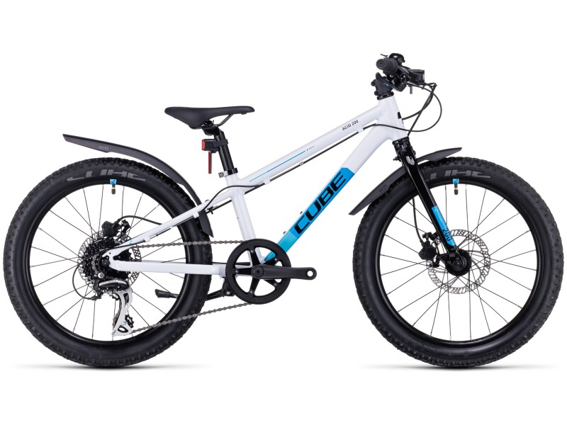 Cube Acid 200 Disc Allroad white´n´blue