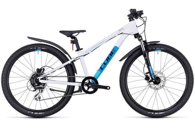 Cube Acid 240 Disc Allroad white´n´blue