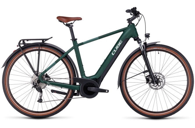 Cube Touring Hybrid ONE 500 darkgreen´n´green