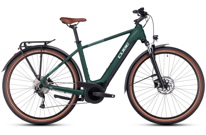 Cube Touring Hybrid ONE 625 darkgreen´n´green