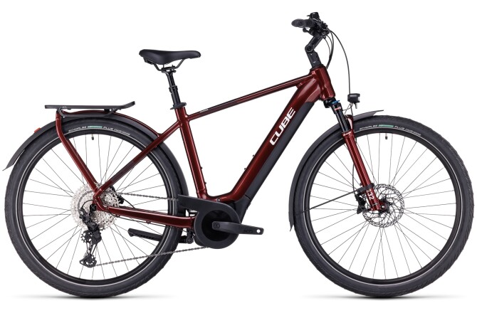 Cube Touring Hybrid EXC 500 red´n´white