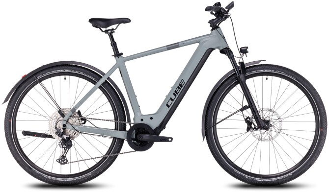 Cube Nuride Hybrid SLX 750 Allroad grey´n´black