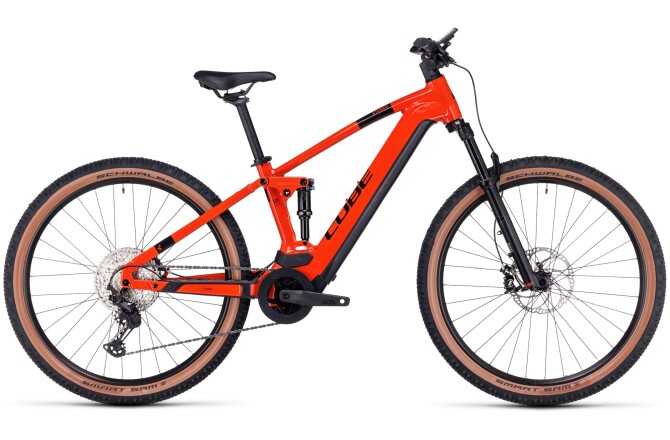 Cube Stereo Hybrid 120 Race 625 sparkorange´n´black