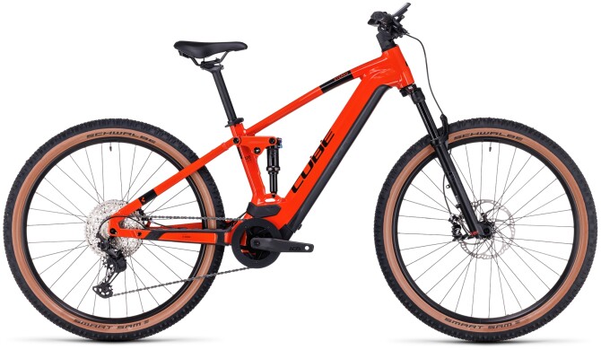 Cube Stereo Hybrid 120 Race 625 sparkorange´n´black