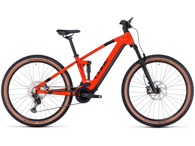 Cube Stereo Hybrid 120 Race 625 sparkorange´n´black