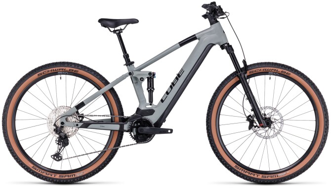 Cube Stereo Hybrid 120 SLX 750 swampgrey´n´black