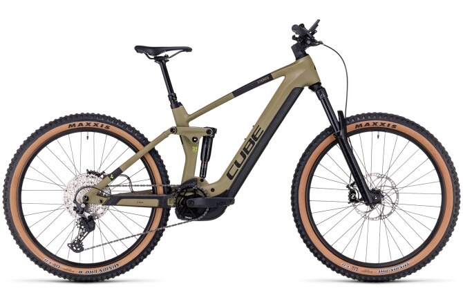 Cube Stereo Hybrid 160 HPC Race 625 27.5 olive´n´green