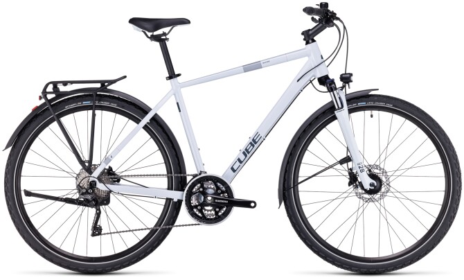 Cube Nature Pro Allroad frostwhite´n´grey