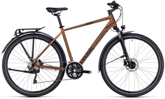 Cube Nature Pro Allroad gold´n´black