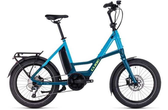 Cube Compact Sport Hybrid 500 blue´n´lime